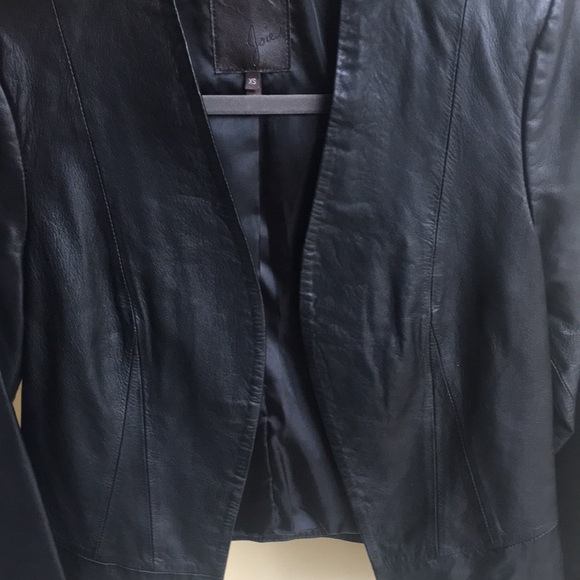 Joie Venette Leather Jacket XS
